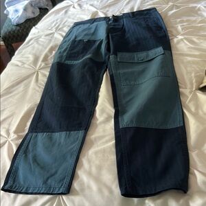 Sun+Stone lightweight  denium cargo pants